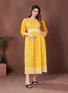 Tunic House Zhumki 1000 Ethnic Wear Lucknowi Work Wholesale Kurtis
